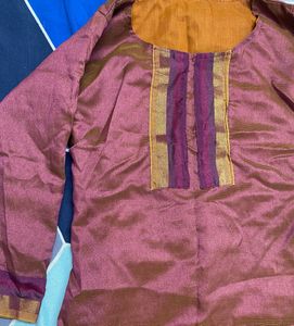 purple women kurti
