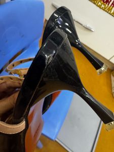 Black Studded Heels