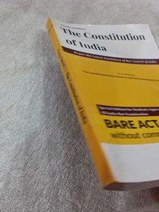Constitution of India, Bare Act