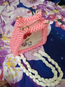Hello Kitty Beaded Bag
