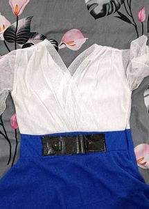 Blue &amp; Black Beutiful Top