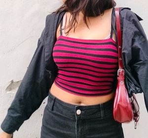 Striped Tube Top