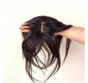 Hair Topper with bangs (100% natural human)