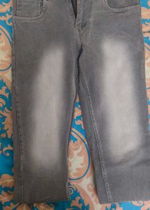 Gray Denim Jeans