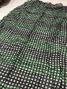 Green Printed Square Scarf