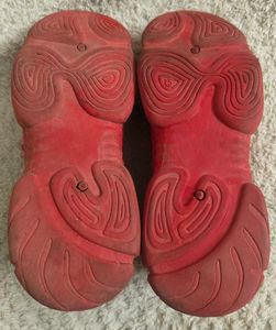 🔥 Red Hot Chunky Platform Sneakers!