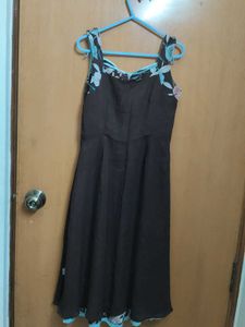Floral Brown Sundress