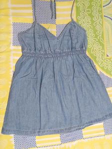 Denim Dress Top