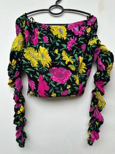 Floral Crop Top