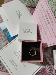 Giva Silver 925 Rose Gold Together Forever Ring
