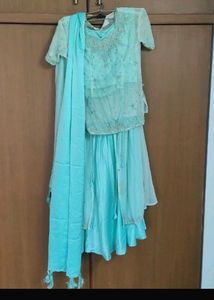 4 Piece Ghagra