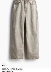 H&amp;M High Waist Denim Jeans