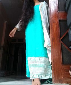 Elegant Blue Kurta