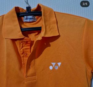 YONEX POLO TSHIRT (orange)