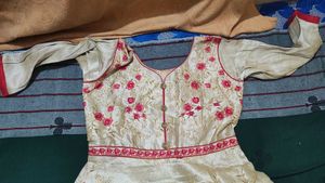 Rose Embroidery Party Wear Gown