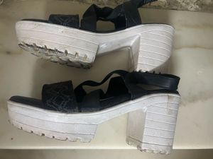 Black Platform Sandals