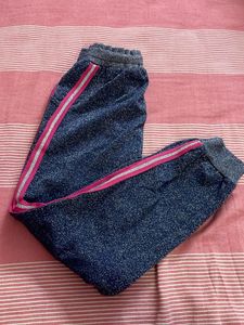 Girls Glittering Sweatpants