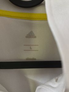 Adidas White Active wear T-shirt