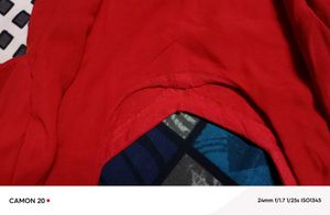 Red Suit With Orange Dupatta