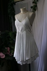 Forever 21 White Flowy Dress