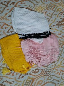 Assorted Dupattas - Set of 3