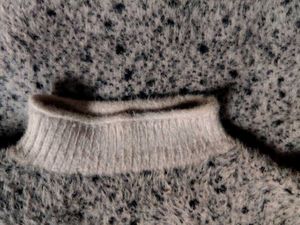 Stylish Fuzzy Knit Sweater