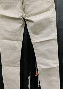 Cream Colour New Jeans