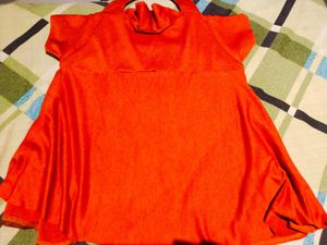 Rust Red Flare Top – Bold, Breezy &amp; Beautiful!
