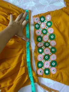 Lehnga Choli Mustard Colour