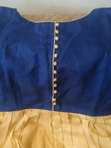 Blue &amp; Gold Gown