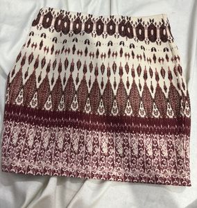 Printed Mini Skirt 🥰