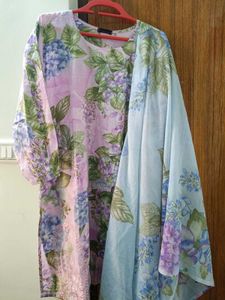Floral Pakistani Three Piece Set