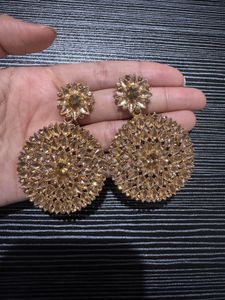 4 Oxidised Jhumka Earring