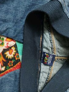 Cute Denim Cargo Pants