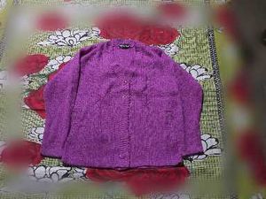 Purple Cardigan used