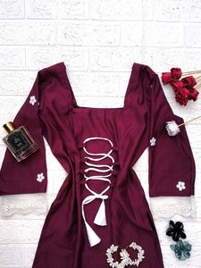 Festive Corset Back Kurti🫶🏻