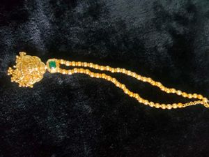 Elegant Gold-Tone Pendant