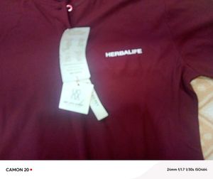 Herbalife Burgundy Polo Shirt