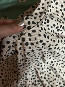 Dalmatian Print Lounge Set