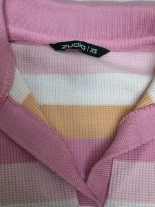 Striped Sleeveless Top