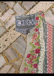 Floral Kurta Set Without Dupatta