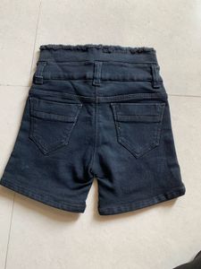 Embellished Denim Shorts