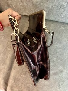 Coffee Brown Color Handbag