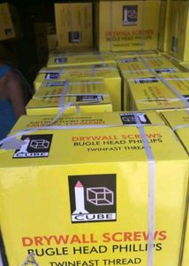 Cube black Drywall Screw 25×6 (100 Pcs)