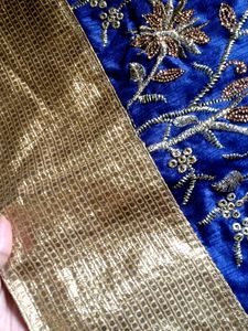 Beautiful Blue Lehenga Skirt With Duppatta....