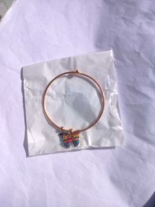 Butterfly Bangle &amp; Free Gift Lollipop Hair Clip