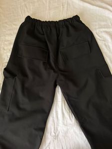 Black Baggy Cargo Pants