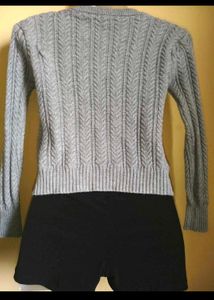 🎄Buy 1, Get 1 Free🎁Gray Knit Sweater