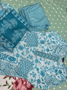 Floral Print Kurta Sets &amp; Dupatta