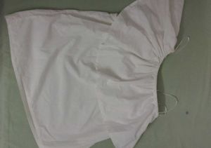 White One Shoulder Top